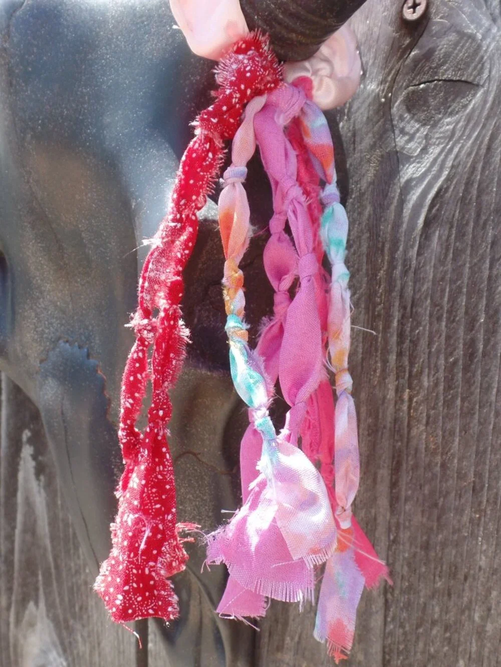 Hand Crafted SCRUNCHIE Swag (1) BARBIE